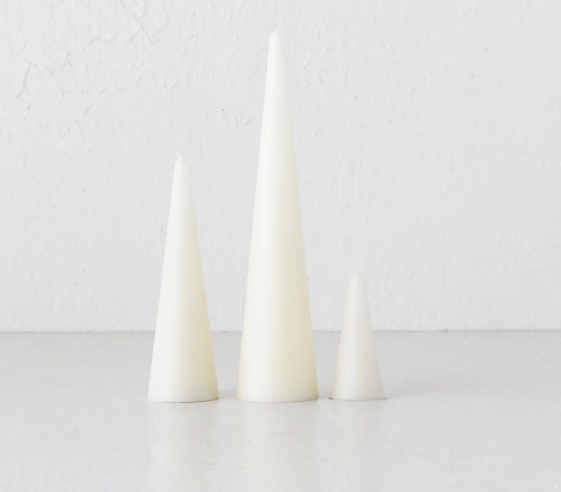 Cone Candle Set
