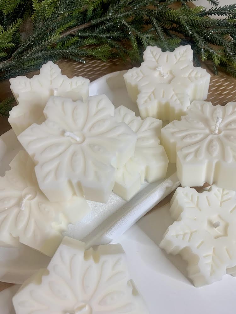 Snowflake Candle