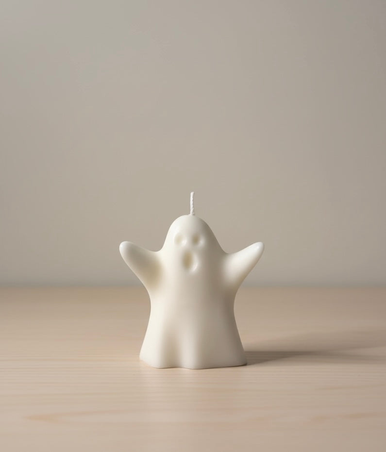 Large Halloween Ghost Candle