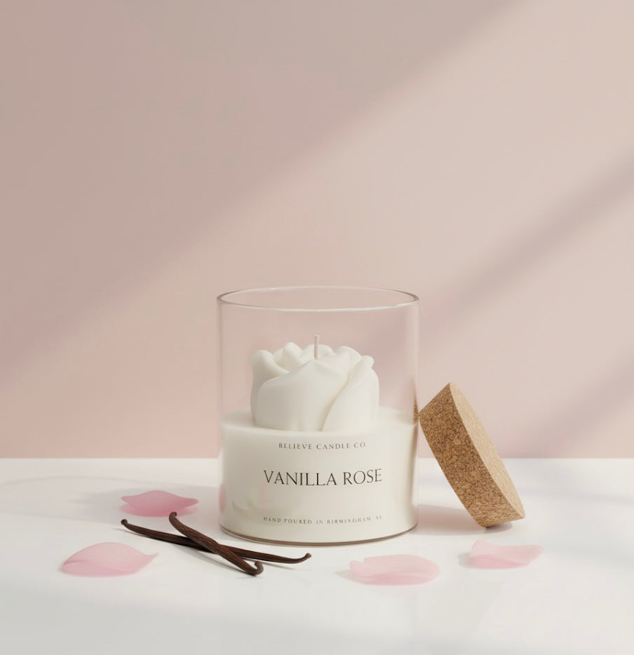 Vanilla Rose Candle
