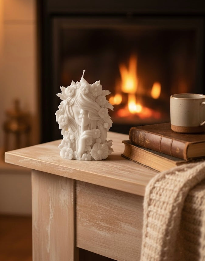 Flower Goddess Candle