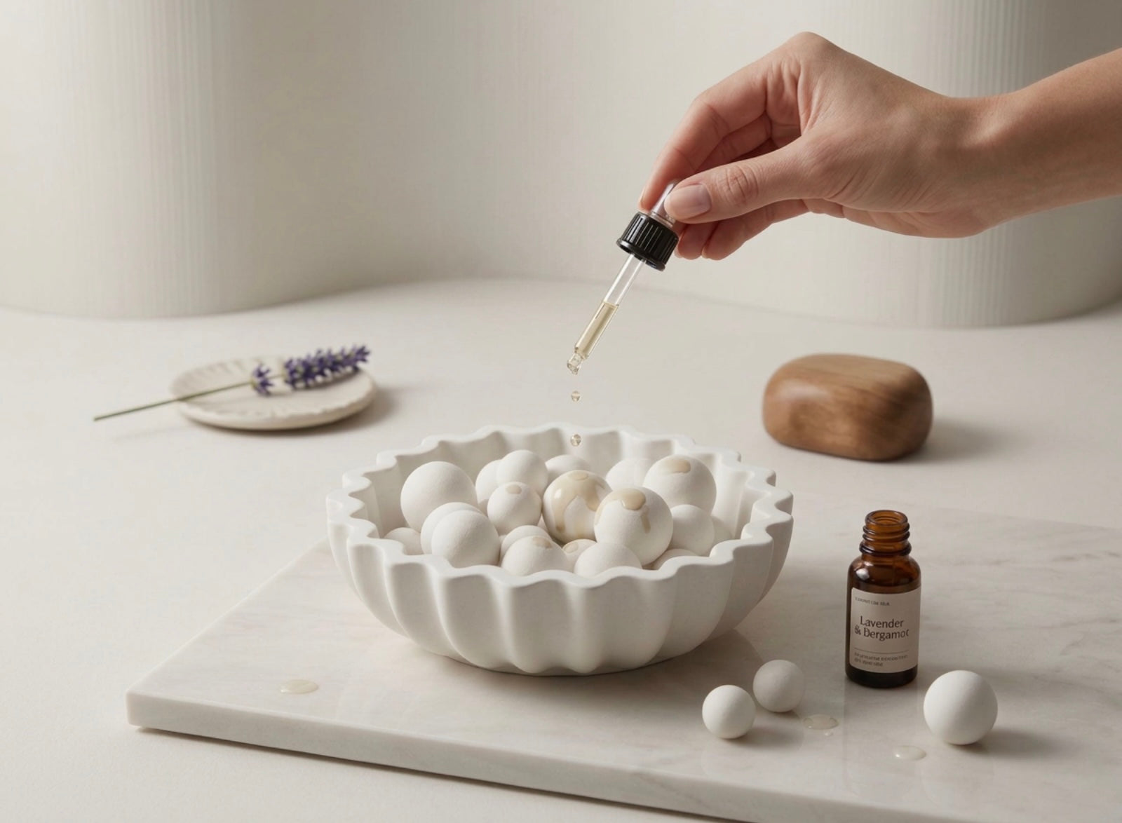 Diffuser Stones and Bowl
