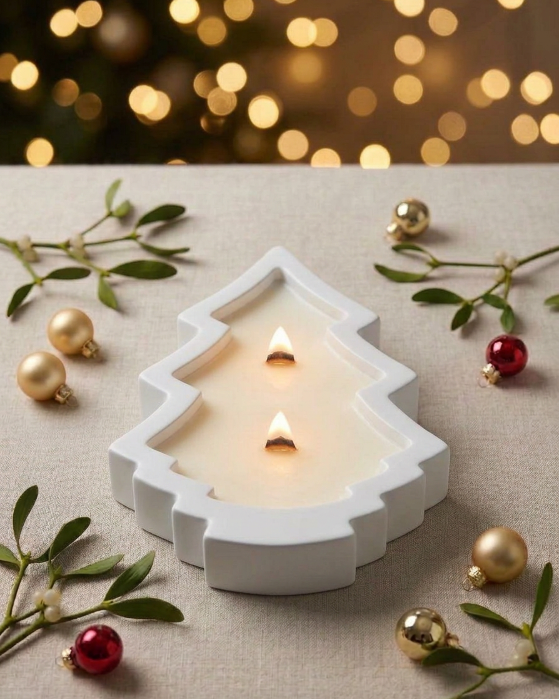 Christmas Tree Candle