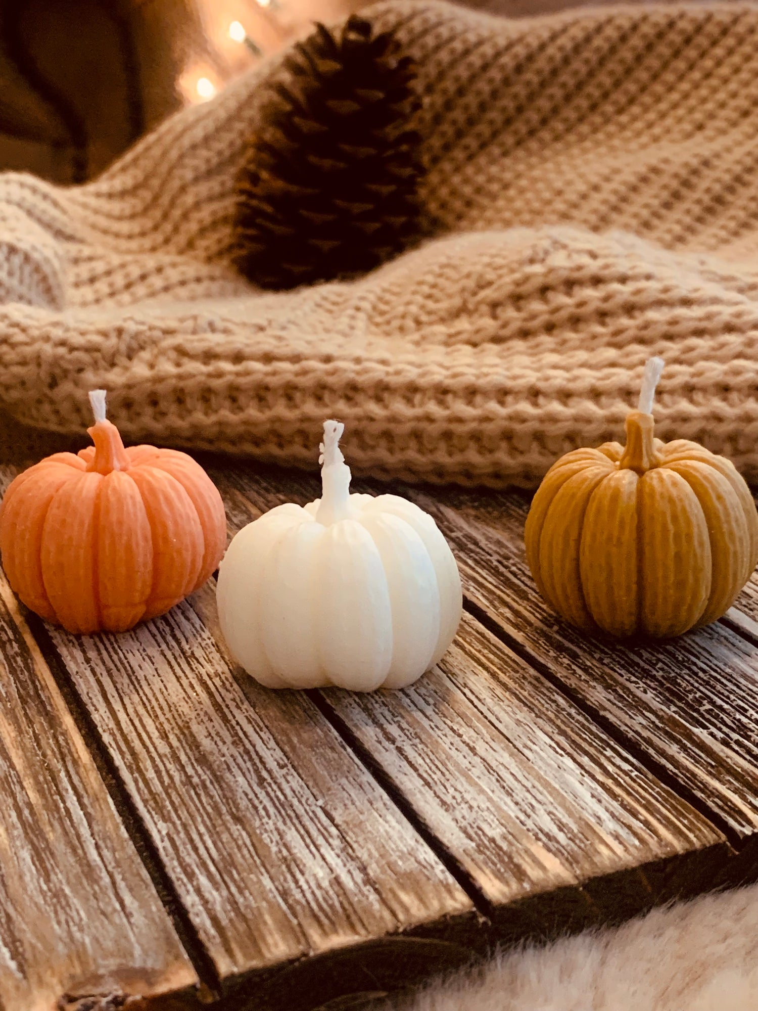 Mini Pumpkins Candles