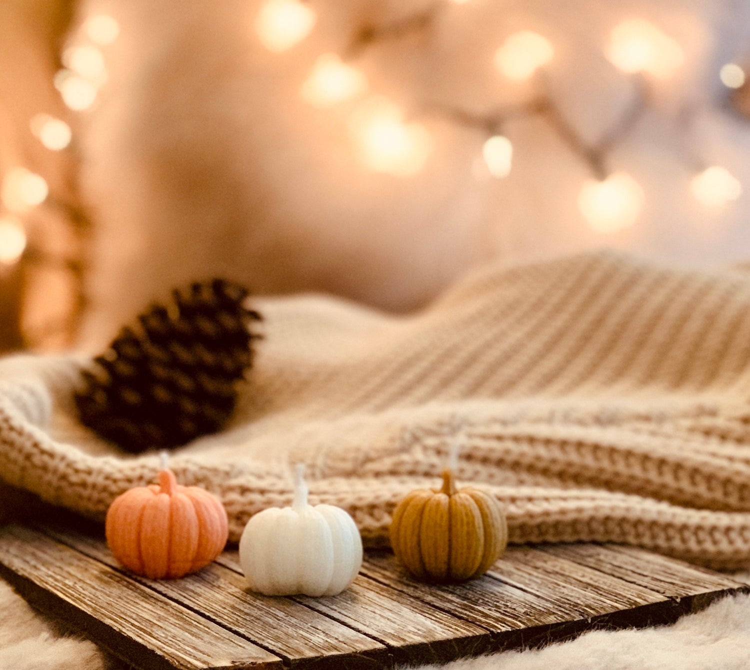 Mini Pumpkins Candles