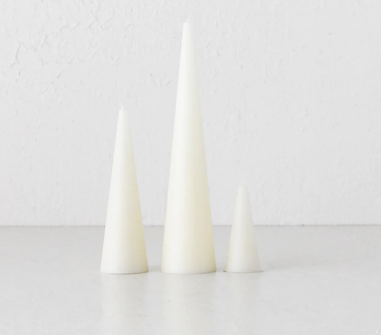 Cone Candle Set