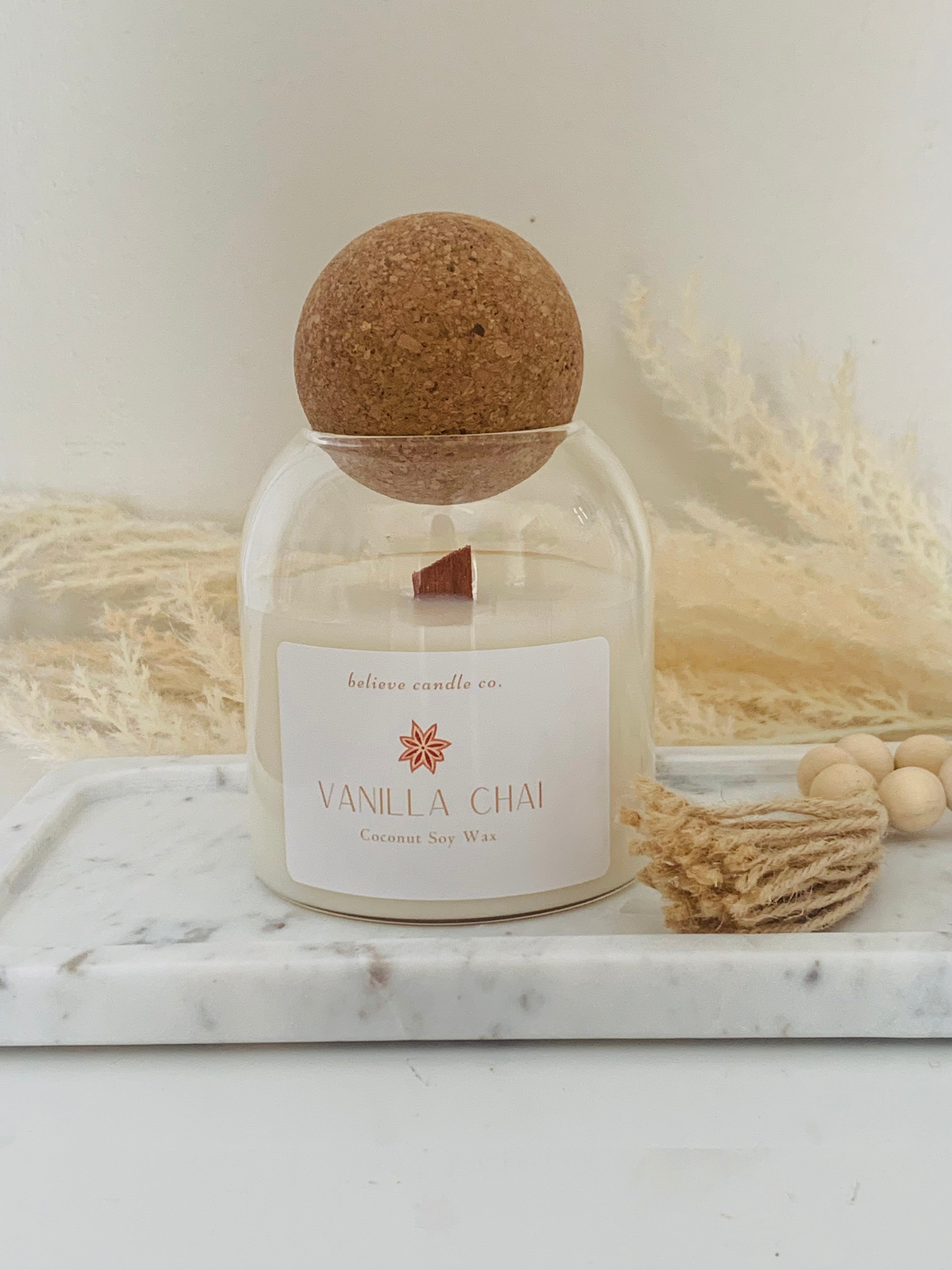 Vanilla Chai Candle Jar