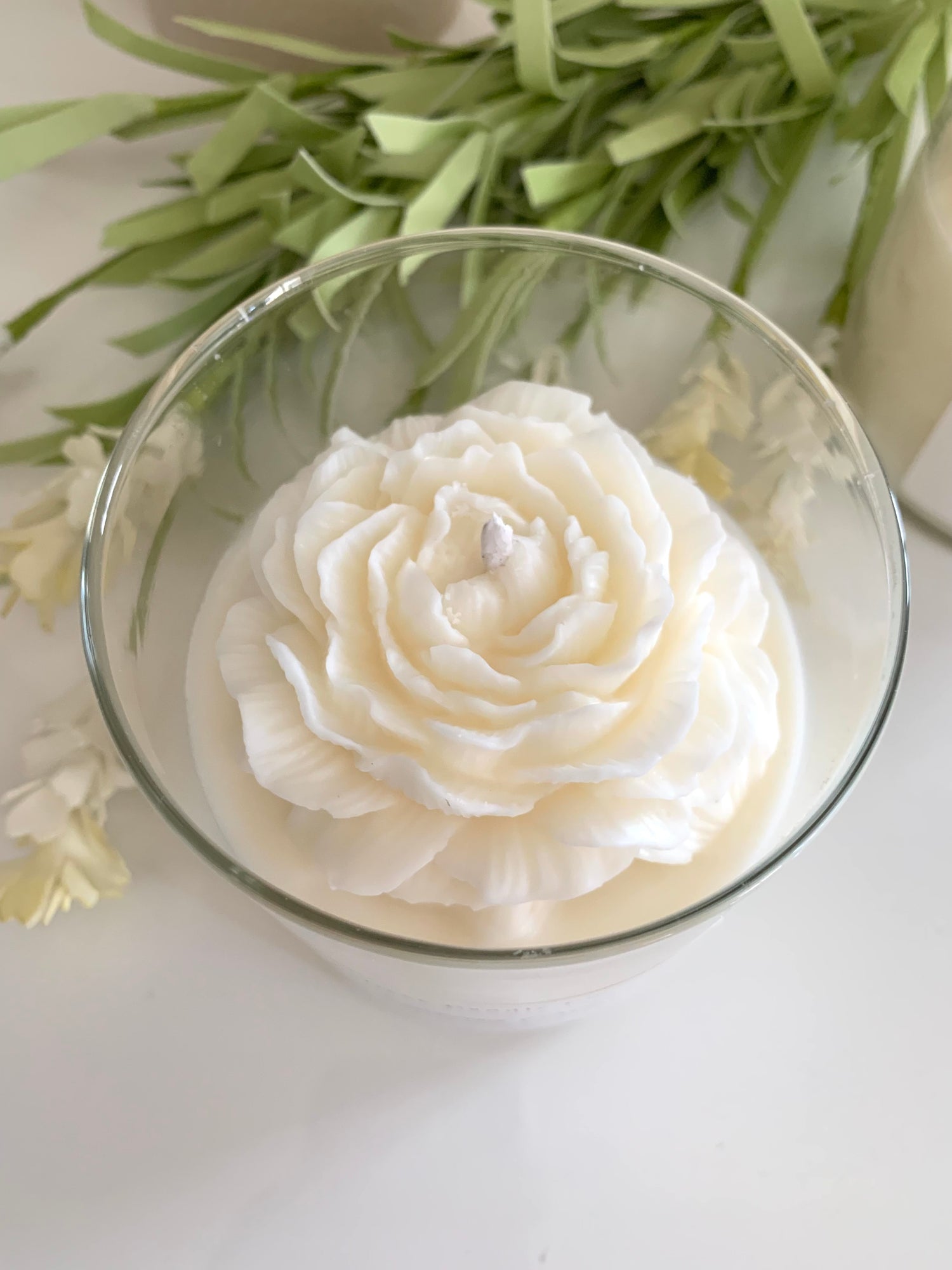 Wedding Cake Candle Jar