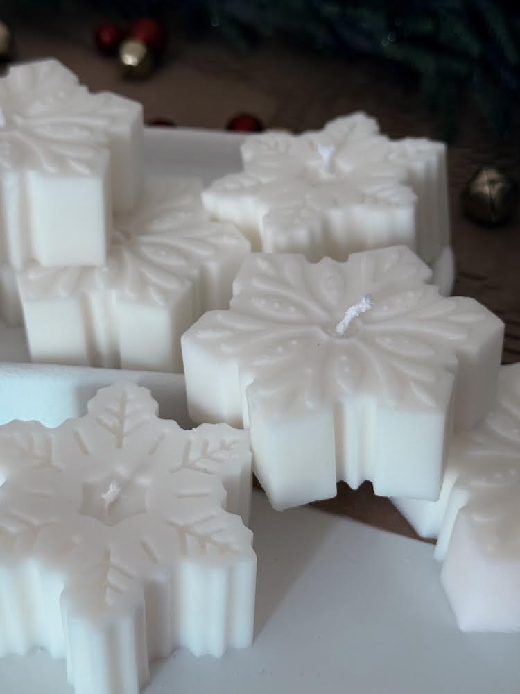 Snowflake Candle