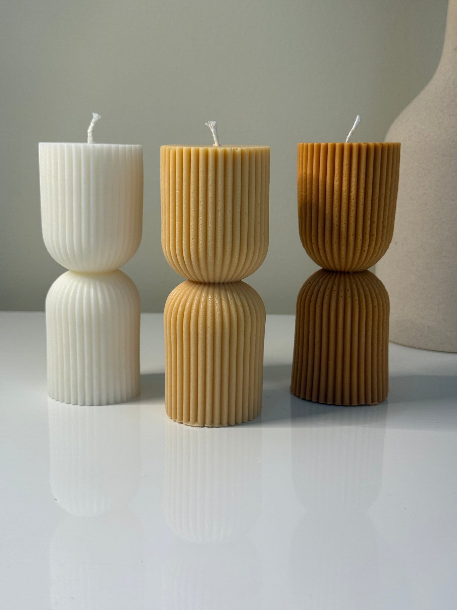 Mini Hour Glass Candle