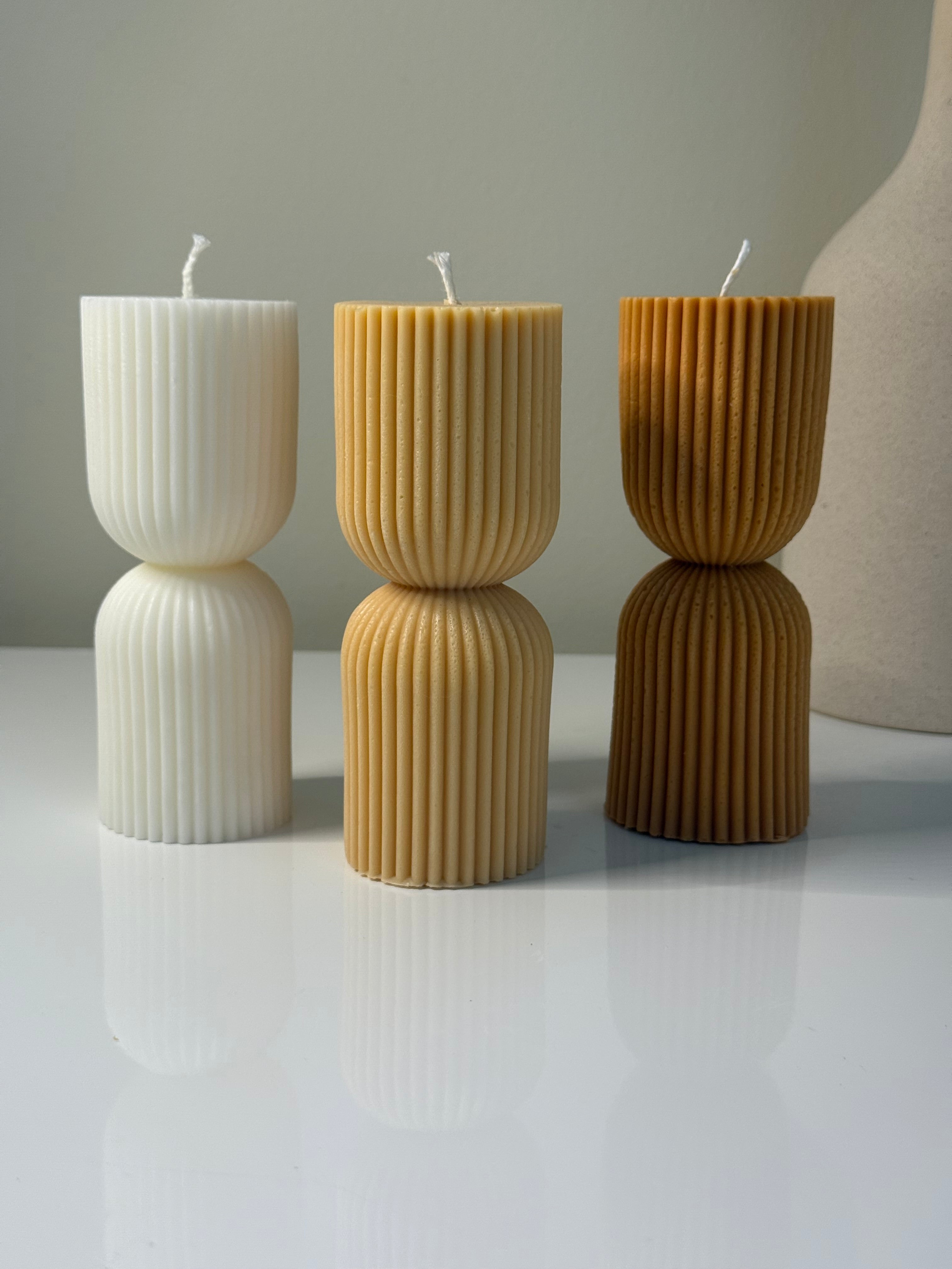 Mini Hour Glass Candle