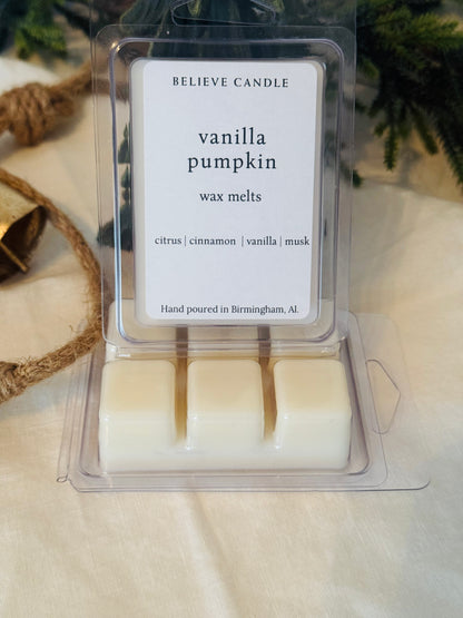 Vanilla Pumpkin Wax Melts
