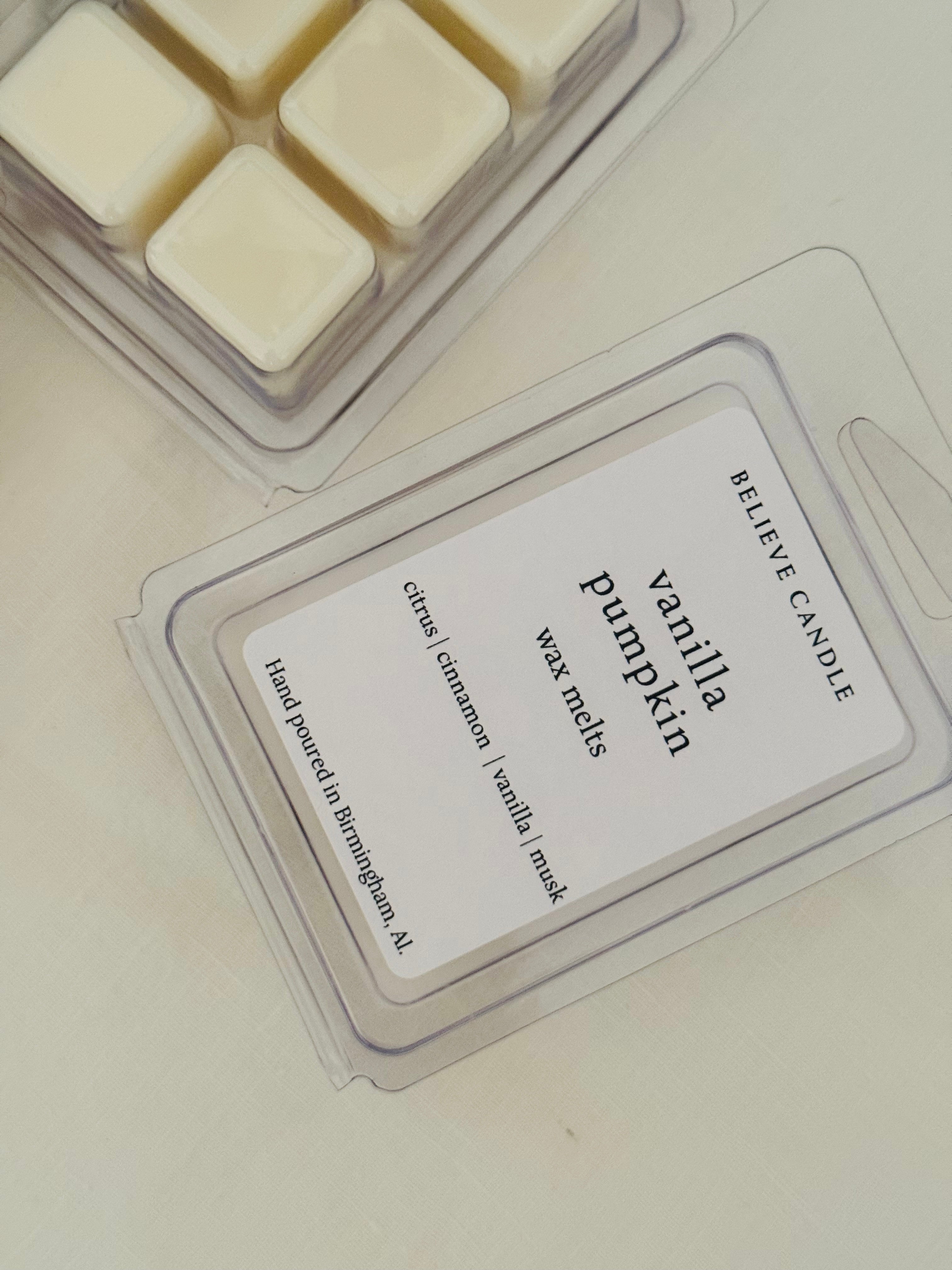 Vanilla Pumpkin Wax Melts