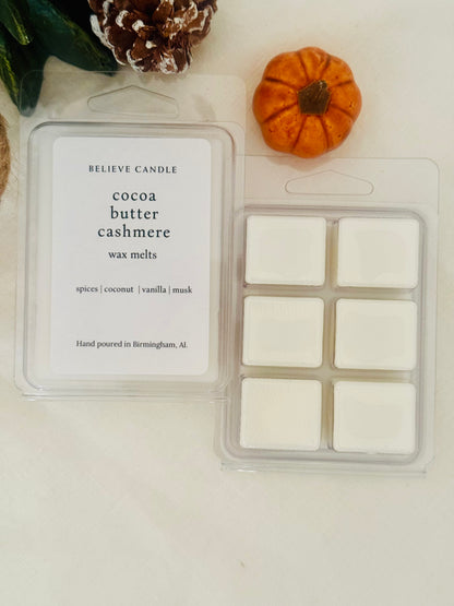 Cocoa Butter Cashmere Wax Melts