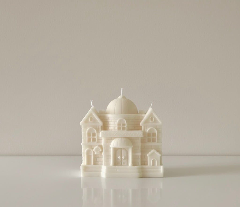 European Castle Candle