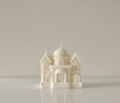 European Castle Candle