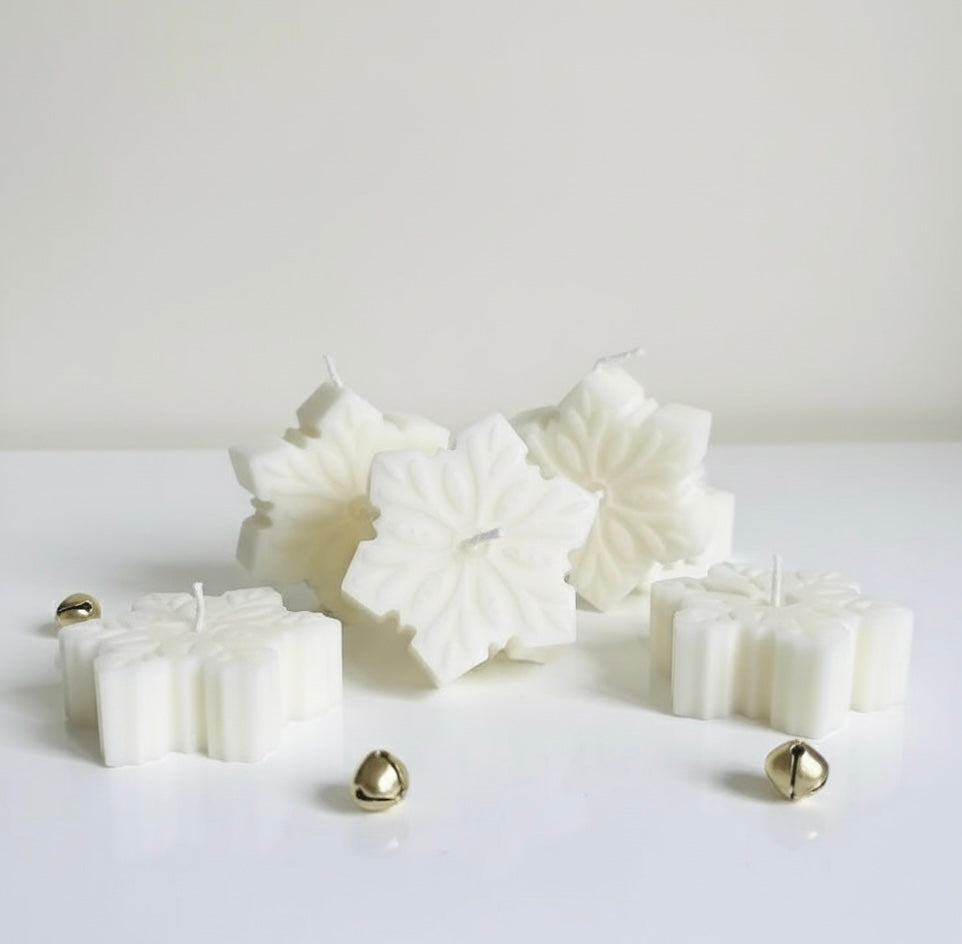 Snowflake Candle