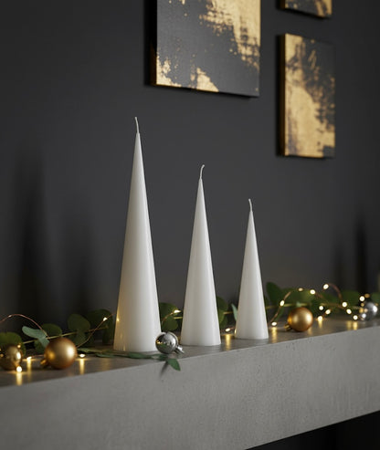 Cone Candle Set