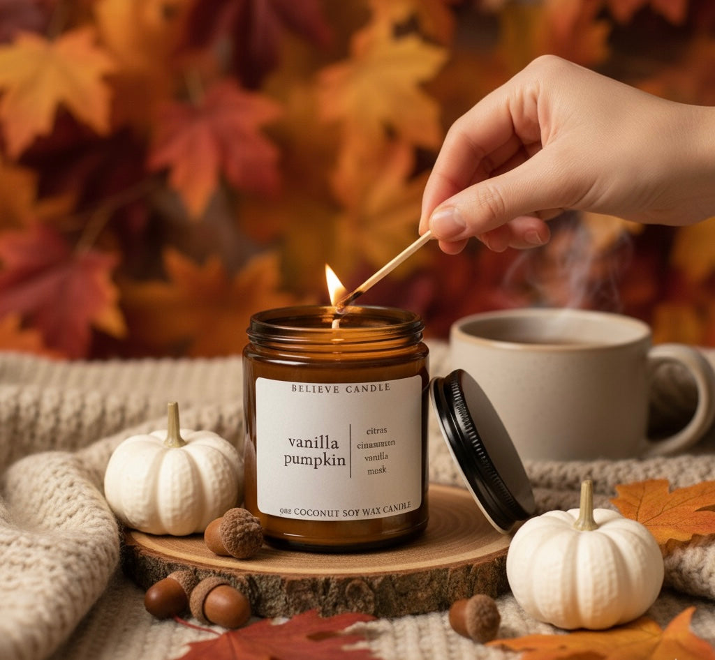 Vanilla Pumpkin Candle