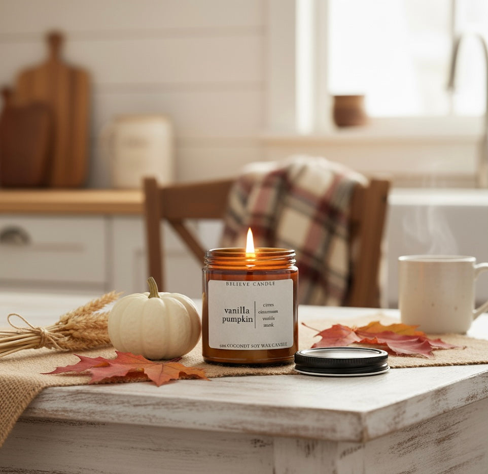 Vanilla Pumpkin Candle