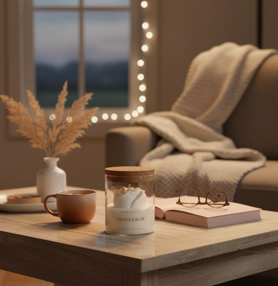 Vanilla Rose Candle
