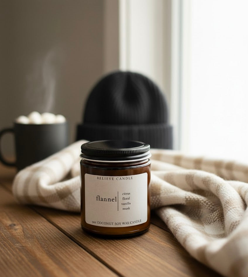 Flannel Candle