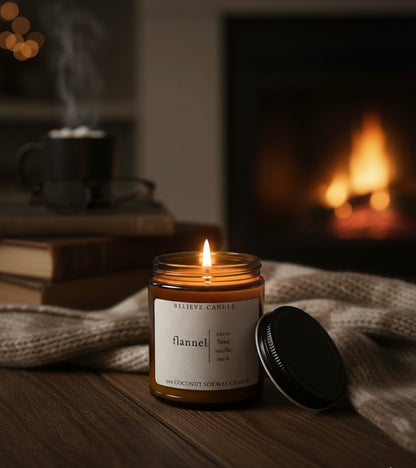 Flannel Candle