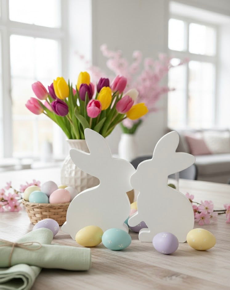 Modern Easter Rabbit Set