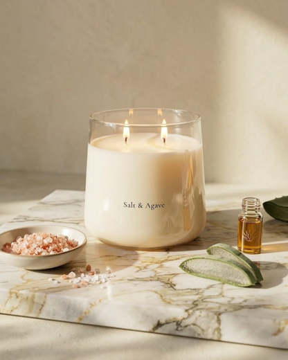 Salt &amp; Agave Candle