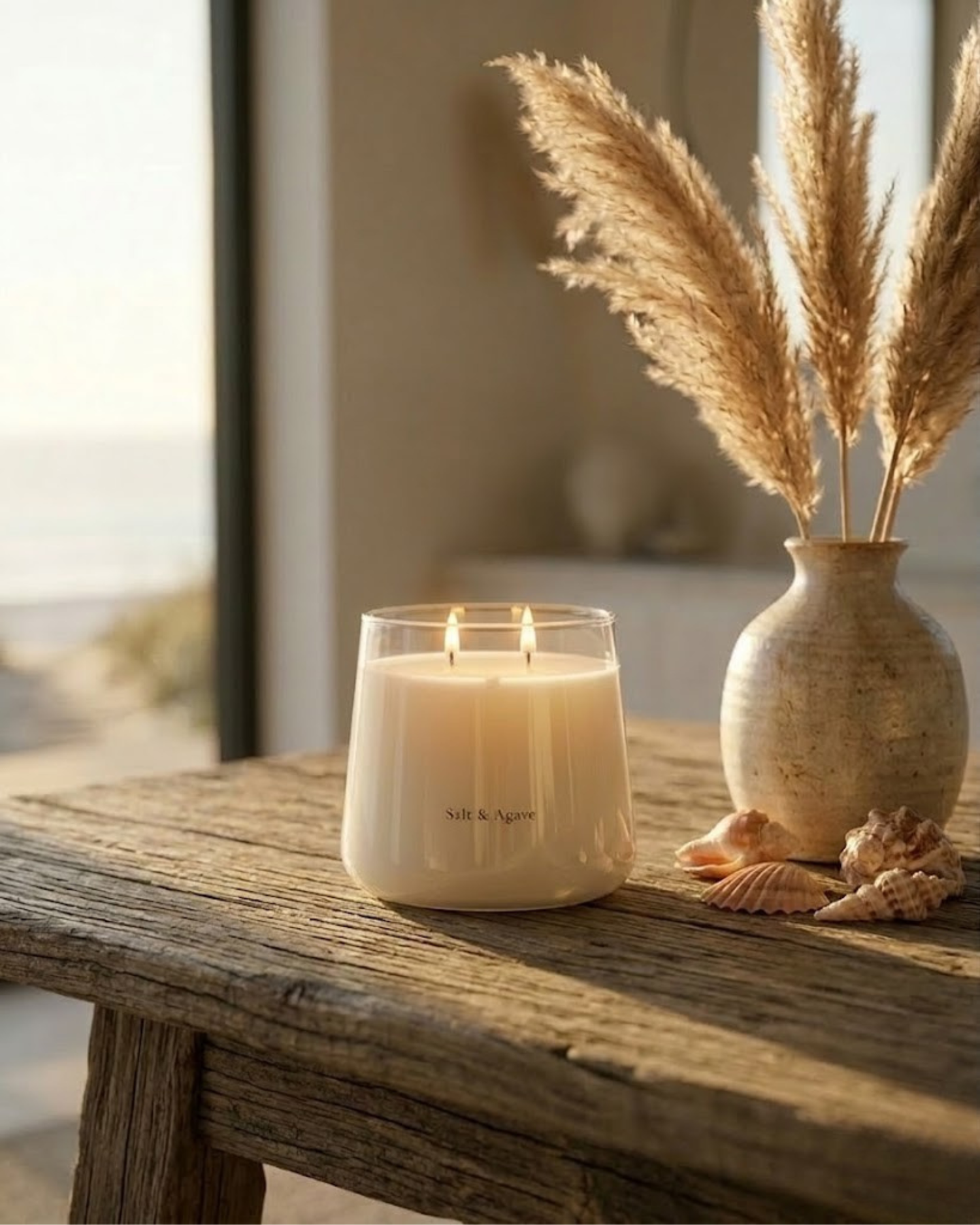 Salt &amp; Agave Candle