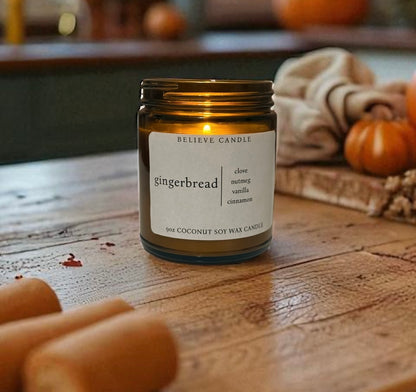 Gingerbread Candle