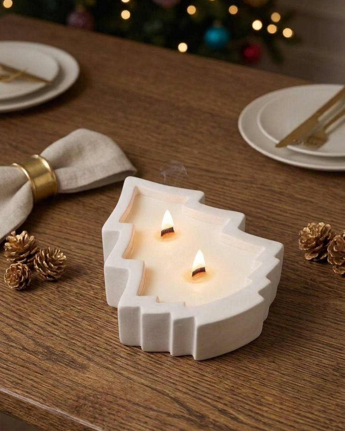 Christmas Tree Candle