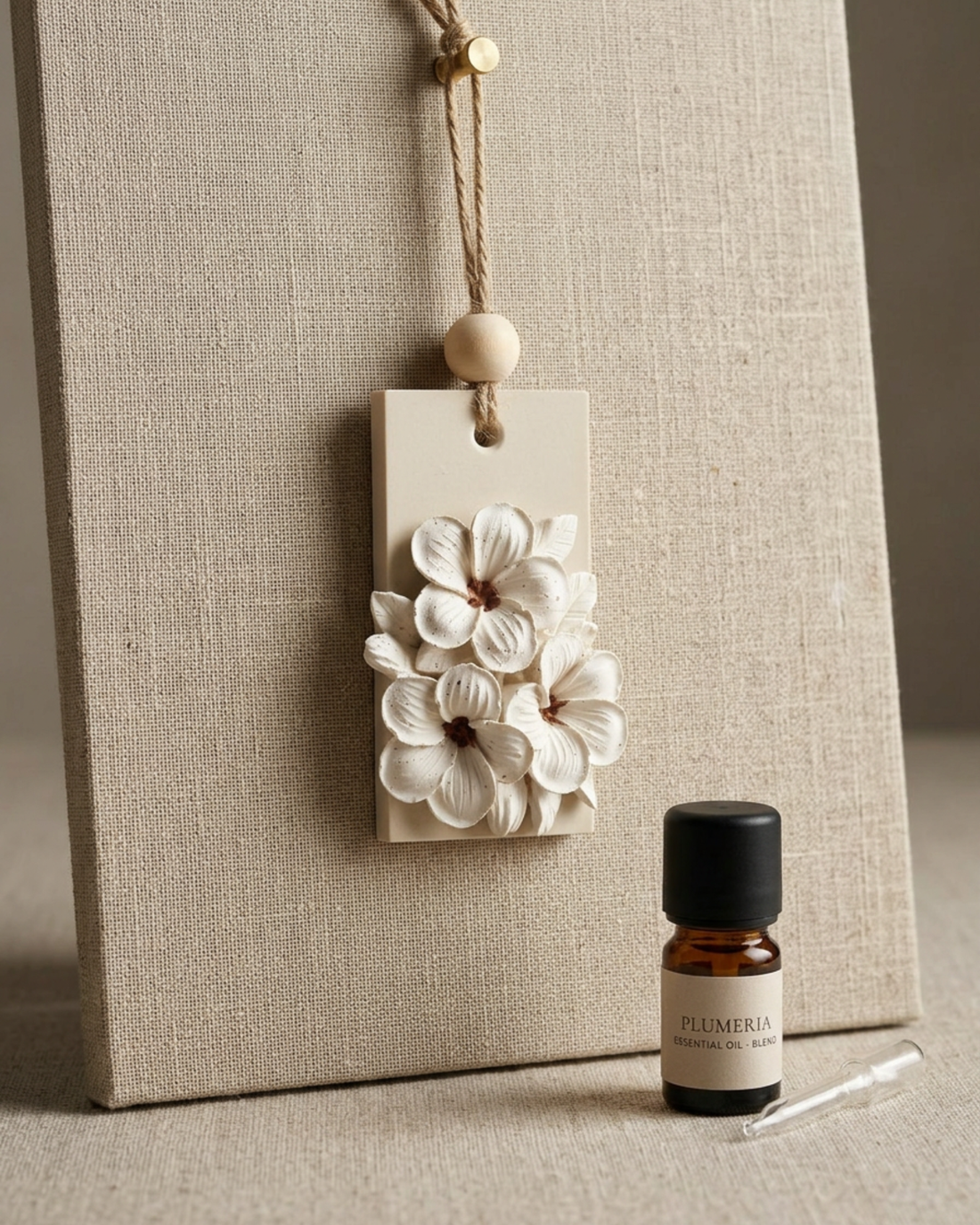Floral Hanging Diffuser Stone