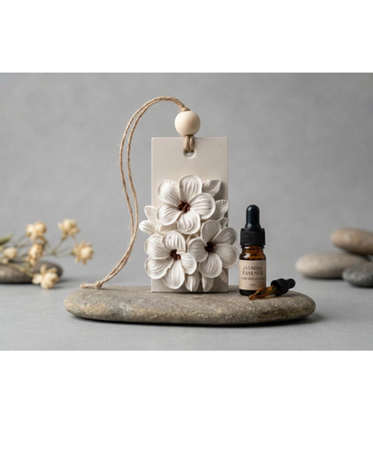 Floral Hanging Diffuser Stone