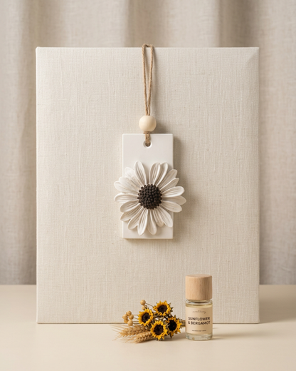 Sunflower Hanging Diffuser Stone