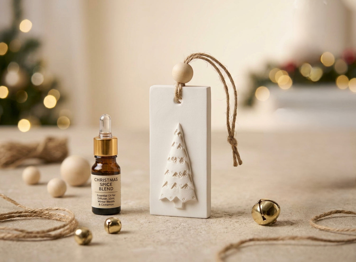 Christmas Tree Diffuser Stone